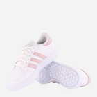 Tenisówki damskie z eko skóry adidas Breaknet GX6755 36.5 Biały/Jasnoróżowy (4065426506488) - obraz 4