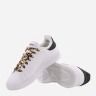 Tenisówki damskie z eko skóry adidas Court Silk GW1453 36 Biały/Czarny (4065426034646) - obraz 4