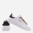 Tenisówki damskie z eko skóry adidas Court Silk GW1453 38.5 Biały/Czarny (4065426034721) - obraz 3