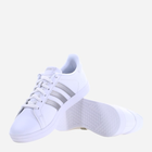 Жіночі кеди низькі adidas Courtpoint FW7376 38.5 Білий/Сріблястий (4062059346696) - зображення 4