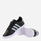 Жіночі кеди низькі adidas Courtpoint GX5715 36.5 Чорний/Бірюзовий (4065419549164) - зображення 4