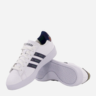 Tenisówki damskie z eko skóry adidas Grand Court 2.0 GW7111 36.5 Biały/Denim granatowy (4065426063998) - obraz 4