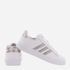 Tenisówki damskie z eko skóry adidas Grand Court 2.0 GW9215 37.5 Biały/Perłowy (4065426180831) - obraz 3