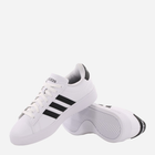 Tenisówki damskie z eko skóry adidas Grand Court 2.0 GW9214 40.5 Biały/Czarny (4065427718026) - obraz 4