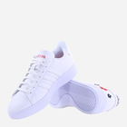 Tenisówki damskie z eko skóry adidas Grand Court 2.0 HP9416 36.5 Biały/Czerwony (4066748246113) - obraz 4