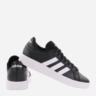 Tenisówki damskie z eko skóry adidas Grand Court Base 2 GW9262 36 Czarne (4065426736502) - obraz 3