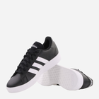 Tenisówki damskie z eko skóry adidas Grand Court Base 2 GW9262 36 Czarne (4065426736502) - obraz 4