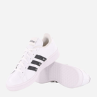 Tenisówki damskie z eko skóry adidas Grand Court Beyond GX5762 37.5 Biały/Czarny (4065418134934) - obraz 4