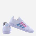 Tenisówki damskie z eko skóry adidas Grand Court Beyond GY9632 36 Biały/Różowy (4065426681437) - obraz 3