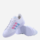 Tenisówki damskie z eko skóry adidas Grand Court Beyond GY9632 36 Biały/Różowy (4065426681437) - obraz 4