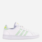 Tenisówki damskie skórzane adidas Grand Court EG7643 37.5 Biały/Jasnozielony (4062051376684) - obraz 1