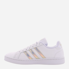 Tenisówki damskie skórzane adidas Grand Court FW3734 36.5 Biały/Złoty (4060517559558) - obraz 2