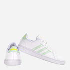 Tenisówki damskie skórzane adidas Grand Court EG7643 38 Biały/Jasnozielony (4062051376738) - obraz 3