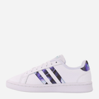 Tenisówki damskie skórzane adidas Grand Court H00705 36 Biały/Fioletowy (4064047588316) - obraz 2