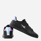 Tenisówki damskie z eko skóry Reebok Royal Comple H03300 38.5 Czarny/Srebrny (4064047516531) - obraz 3