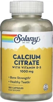 Цитрат кальцію з вітаміном Д3 Calcium Citrate w/Vit D-3 1000mg - 180 caps