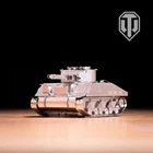 Коллекционная модель-конструктор Metal Time World of Tanks танк M4 Sherman (MT070) 4931903