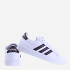 Жіночі кеди низькі adidas Grand Court 2.0 ID2978 38.5 Білий/Коричневий (4066765292490) - зображення 3