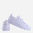 Tenisówki damskie z eko skóry adidas Grand Court 2.0 GW9213 39.5 Biały/Cytrynowy (4065427717944) - obraz 3