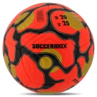 Мяч футбольный HYBRID SOCCERMAX FB-4364 №5 PU оранжевый