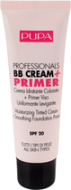 Podkład nawilżający Pupa Professionals BB Cream + Primer SPF20 001 Nude 50 ml (8011607191260)