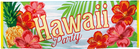 Baner na imprezę Godan Hawaii Party 74 x 220 cm (8712026524812)