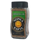 Кава розчинна "Чорна Карта" Brasilia 190г
