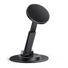 Магнитная подставка UGREEN LP862 для телефона Magsafe для iPhone 16 15 14 13 Pro Max Xiaomi Samsung Huawei Вращение на 360° Держатель для телефона алюминиевый Black (45376)
