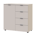 Комод в гостиную Doros Рон 1 80х38х81 см Кашемир (DRS-011452)