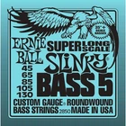 Струны Ernie Ball 2850 5-String Bass 45-130 Super Long Scale Slinky