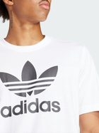 Koszulka męska bawełniana adidas Originals IV5353 M Biała (4066759611689) - obraz 4