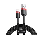 Кабель Baseus Cafule Cable USB 2.4A 1m Red+Black (CALKLF-B19)