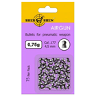 Свинцеві кулі для пневматики Shershen 0.75 г 75 шт (t9700) - зображення 1
