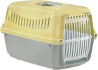 Переноска MP Bergamo Gipsy 2 large пластиковая дверца 58х38х38h см Yellow (8058093276545)