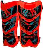 Футбольні щитки Reusch Shinguard Attrakt Lite 5377045 3335 M Червоно-чорні (4060485409268)