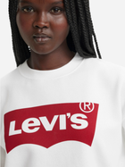 Bluza damska bez kaptura oversize Levi's Gr Everyday Crew A8800-0025 M Biała (5401157510537) - obraz 3