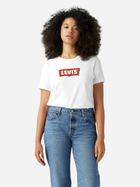 Koszulka damska bawełniana Levi's Graphic Iconic A8802-0000 L Biała (5401157511411) - obraz 3