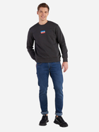 Світшот чоловічий Levi's Standard Graphic Crew Mini Sportswear S 38423-0046 L Чорний (5401043987870) - зображення 3