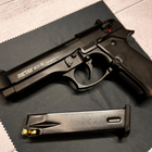 Стартовый пистолет Beretta Mod 92 + 20 патронов + кобура, Retay Arms, Беретта 92 под холостой патрон 9мм , Сигнальный, Шумовой - изображение 4