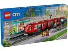 Конструктор LEGO City Трамвай і вокзал у центрі міста 811 деталей (60423)