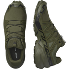 Кроссовки Salomon Speedcross 39 Forces 7.5 Green/Black - изображение 5