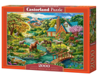 Puzzle Castorland Idyllic House With Horses 92 x 68 cm 2000 elementów (5904438200931)