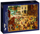 Puzzle Bluebird Pieter Bruegel the Elder Children's Games 1560 69 x 48 cm 1000 elementów (3663384602313) - obraz 1