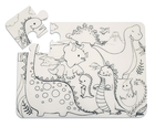 Puzzle Strigo Waterproof Funny Mat Dinozaury 25 x 19 cm 12 elementów (8681379331203) - obraz 1