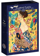 Puzzle Bluebird Gustave Klimt Kobieta z wachlarzem 69 x 48 cm 1000 elementów (3663384603433) - obraz 1