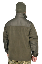 Тактична флісова кофта WinTac Jacket Khaki Ultrasoft М-300 3XL хакі - изображение 2