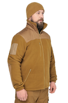 Тактична флісова кофта WinTac Sarmat Fleece 280 гр/м 6XL койот - изображение 2