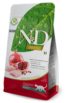 Сухой корм для кошек Farmina N&D Prime Grain Free Cat Adult Neutered Chicken & Pomegranate для стерилизованных с курицей и гранатом