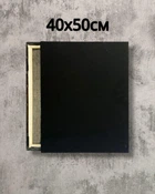 Полотно для малювання на підрамнику чорне Art Craft 40х50см, 13024