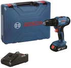 Шуруповерт-дрель ударная аккумуляторная Bosch gsb 183-li 18в 1х2А·час 21-56Нм 374-1815об·мин кейс 1.2кг 0.601.9k9.101